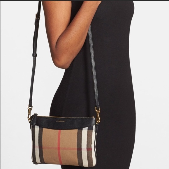 burberry peyton check crossbody
